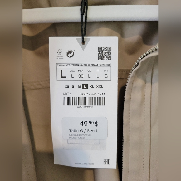 Zara light weight jacket - Picture 3 of 8